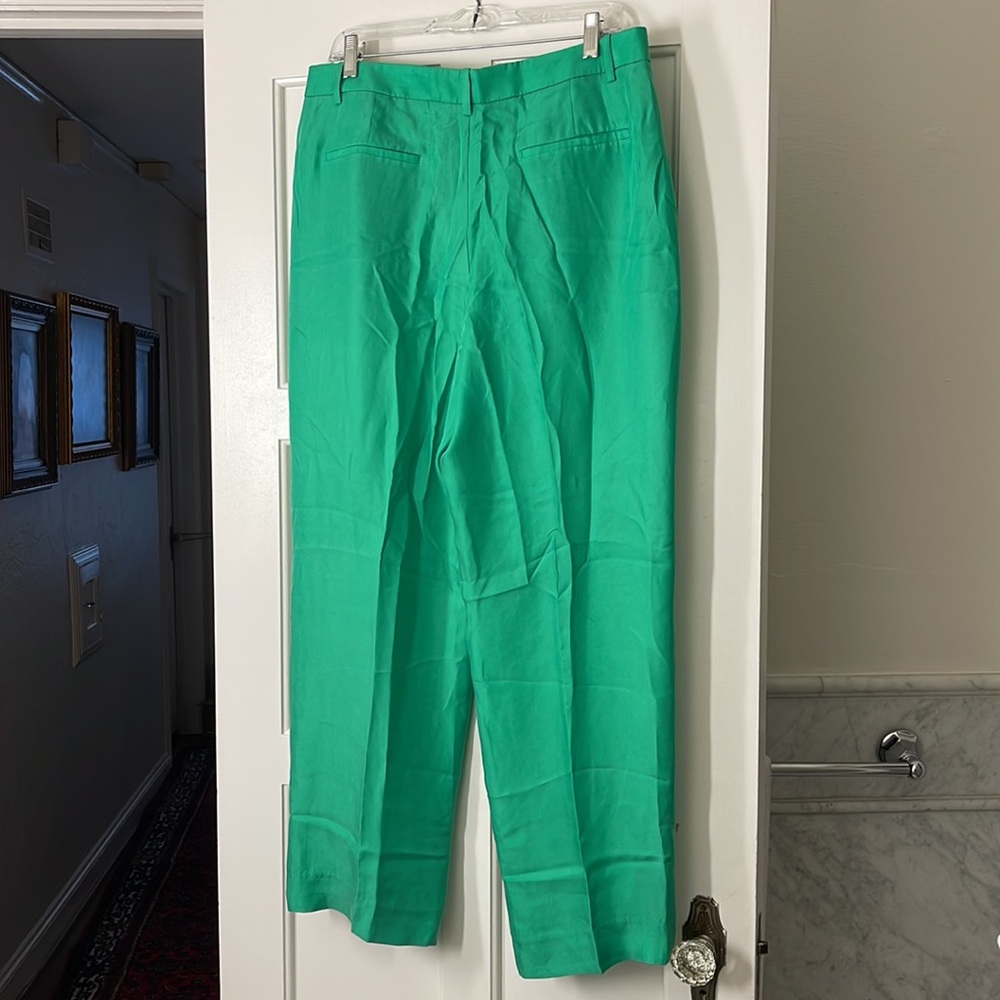 J.Crew Drapey cupro-blend trouser pants BI237 - Picture 10 of 11